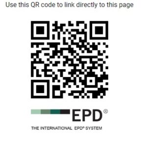 EPD - Environmental Product Declaration for ISOLPAK ALU | QR Code EPD